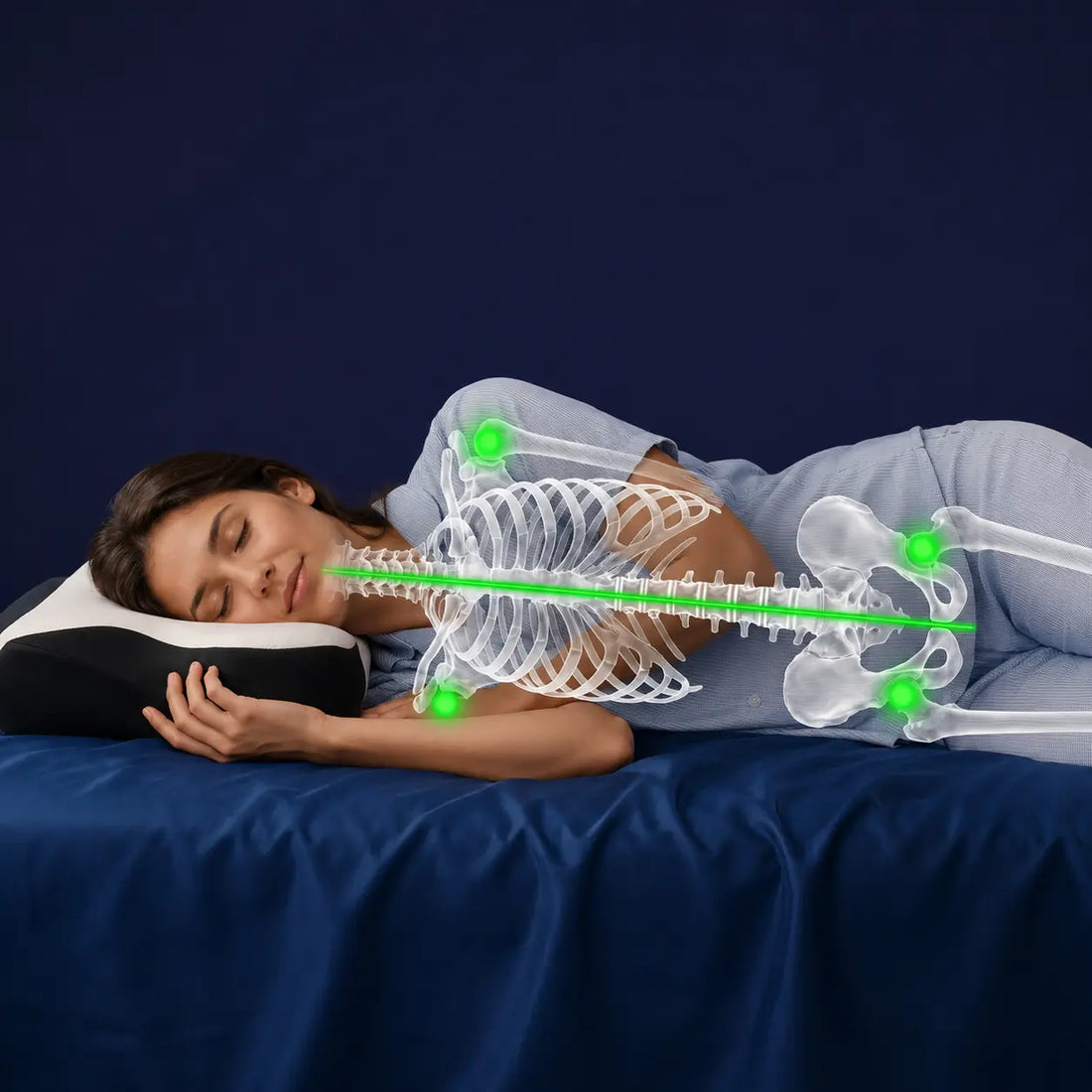 Lumiyam Ergonomisch Cervicaal Hoofdkussen